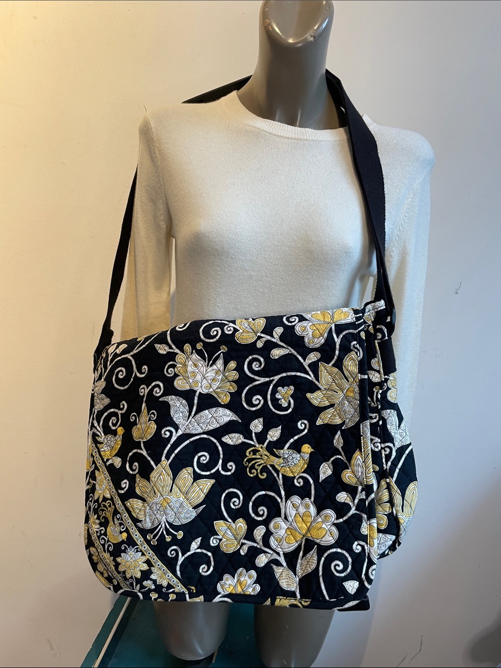 Vera Bradley vintage bag satchel quilted
